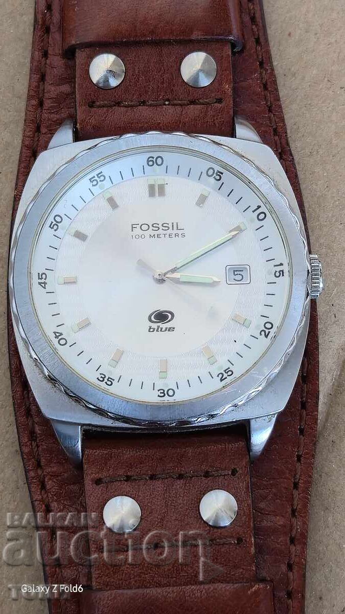 FOSSIL BLUE QUARTZ ΣΠΑΝΙΟ ΛΕΙΤΟΥΡΓΕΙ ΧΩΡΙΣ ΕΓΓΥΗΣΗ BZC !!!! FOSSIL BLUE QUARTZ ΣΠΑΝΙΟ ΛΕΙΤΟΥΡΓΕΙ ΧΩΡΙΣ ΕΓΓΥΗΣΗ BZC !!!!