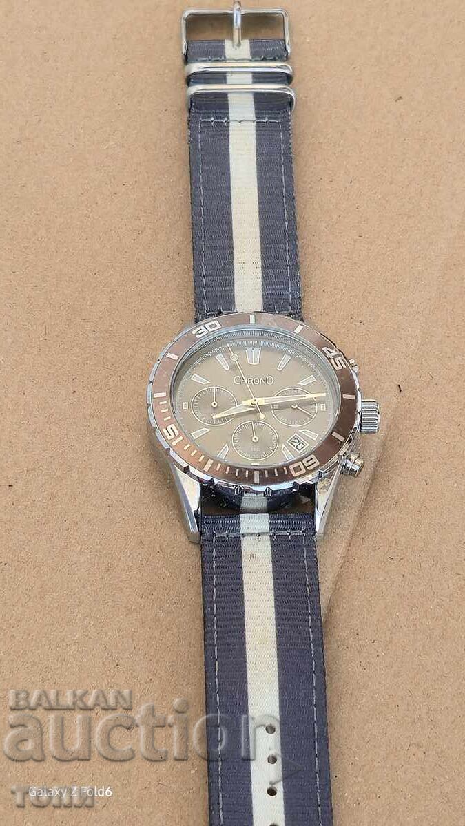 Δημοπρασία CHRONO ΧΡΟΝΟΓΡΑΦΟΣ QUARTZ RYADŬK ΔΕΝ ΞΕΡΩ ΑΝ ΛΕΙΤΟΥΡΓΕΙ BZTS !!!