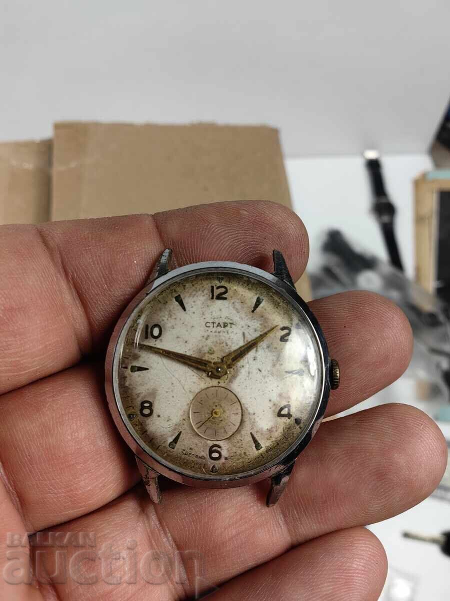 Auction  Soviet Non-Working Men's Watch Start USSR Broken Balance