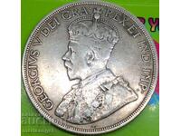 Καναδάς 1 δολάριο 1936 George V 23,24 g ασήμι