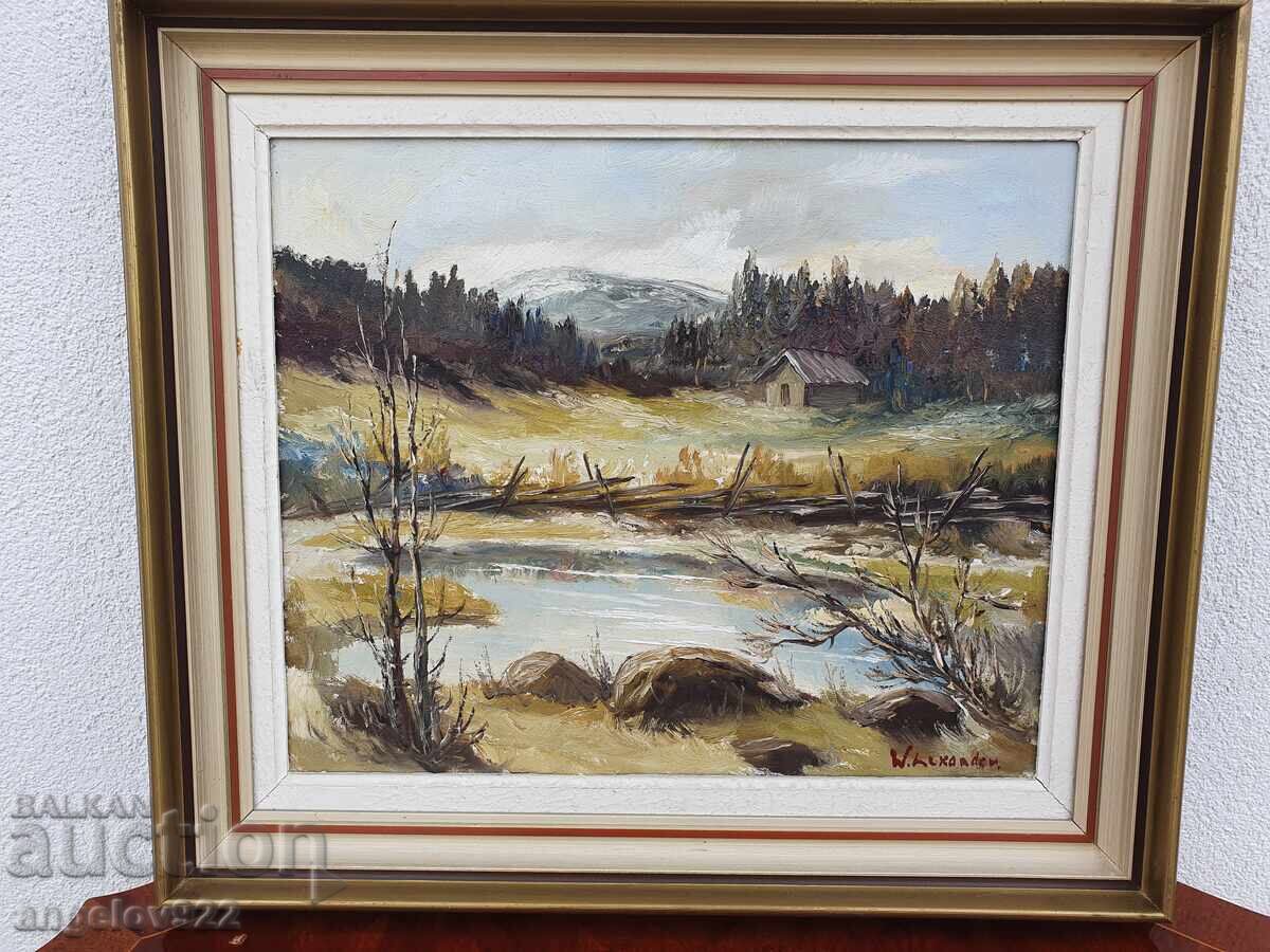 Δημοπρασία Πρωτότυπη ελαιογραφία σε καμβά!!!