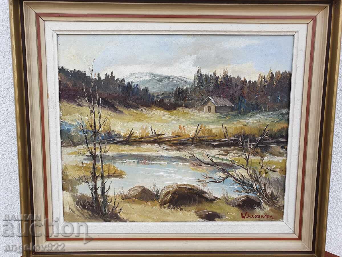 Παράδοση Πρωτότυπη ελαιογραφία σε καμβά!!!