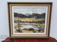 Pictura in ulei originala pe panza!!!