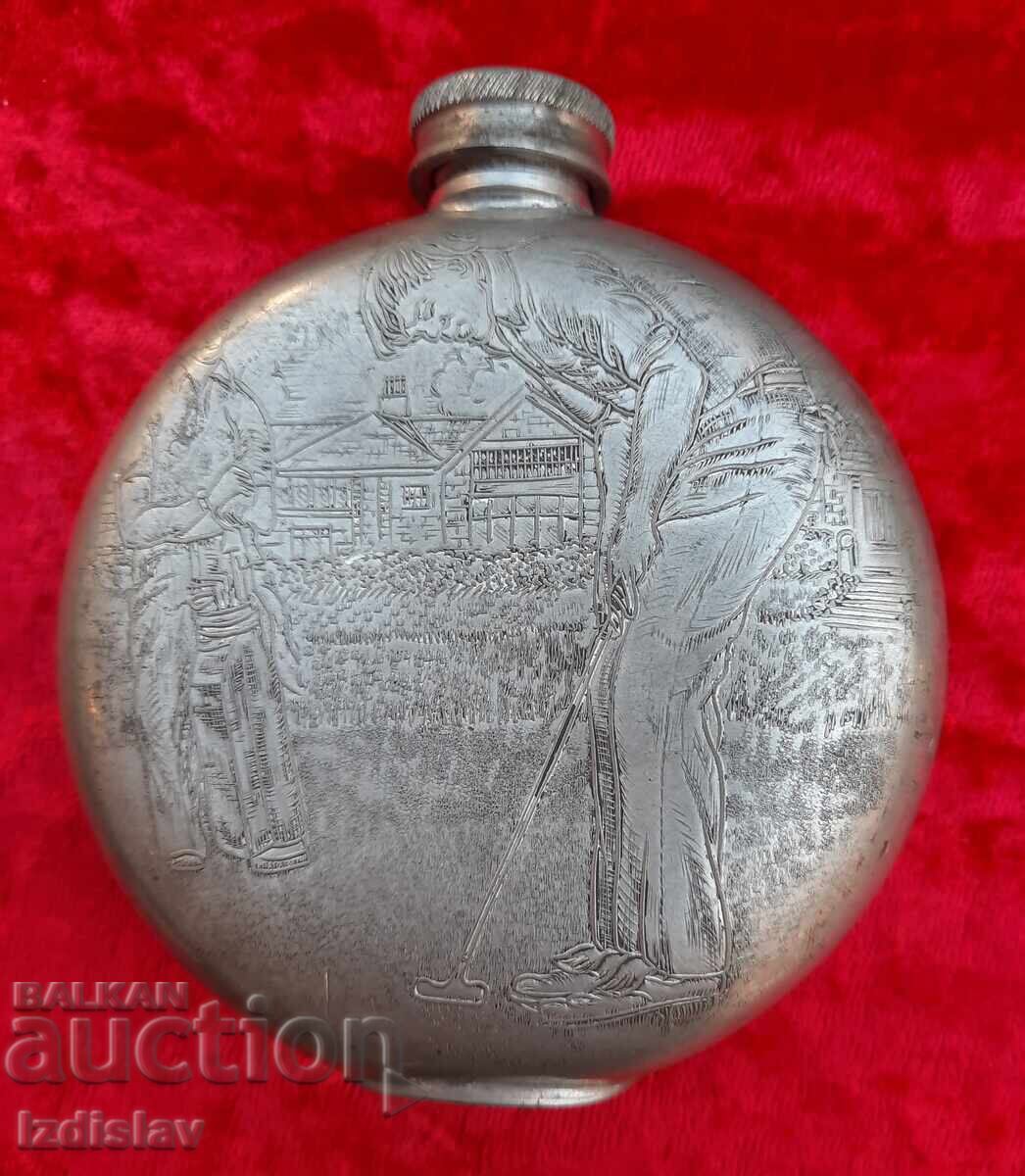 Αγγλική συλλεκτική μίνι φιάλη Αγγλική συλλεκτική μίνι φιάλη