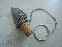 №*8388 Συλλεκτικό πώμα κρασιού - με φελλού βάση