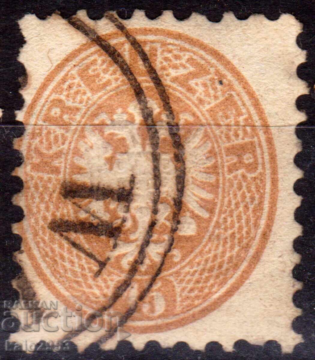 Austria - 1863 - Classic - Regular - Coat of Arms "Double-headed Eagle", hallmark Austria - 1863 - Classic - Regular - Coat of Arms "Double-headed Eagle", hallmark