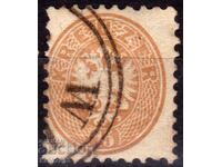 Austria - 1863 - Classic - Regular - Coat of Arms "Double-headed Eagle", hallmark