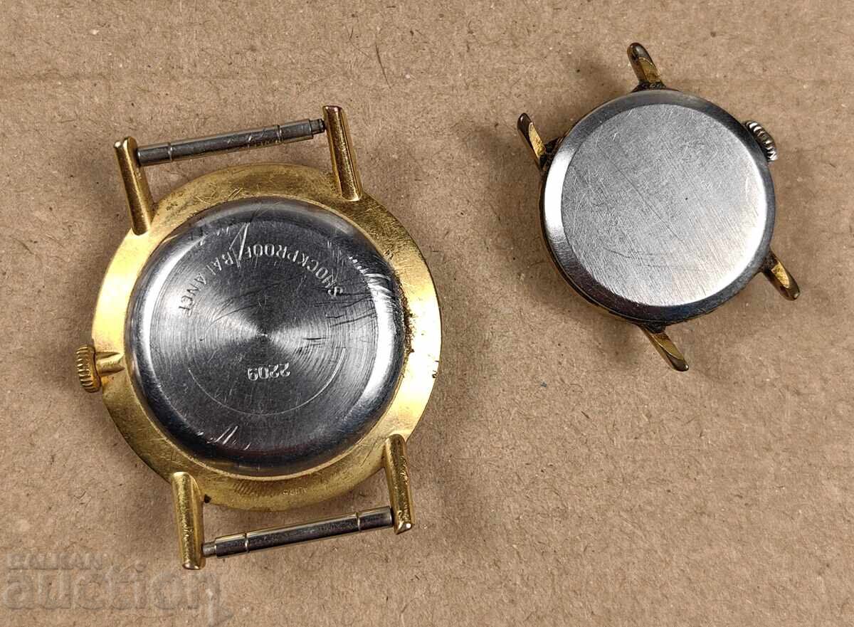 LOT GOLD PLATED RUSSIAN WATCHES USSR GOLD PLATING with price 60.00 BGN | € 30.68 LOT GOLD PLATED RUSSIAN WATCHES USSR GOLD PLATING with price 60.00 BGN | € 30.68