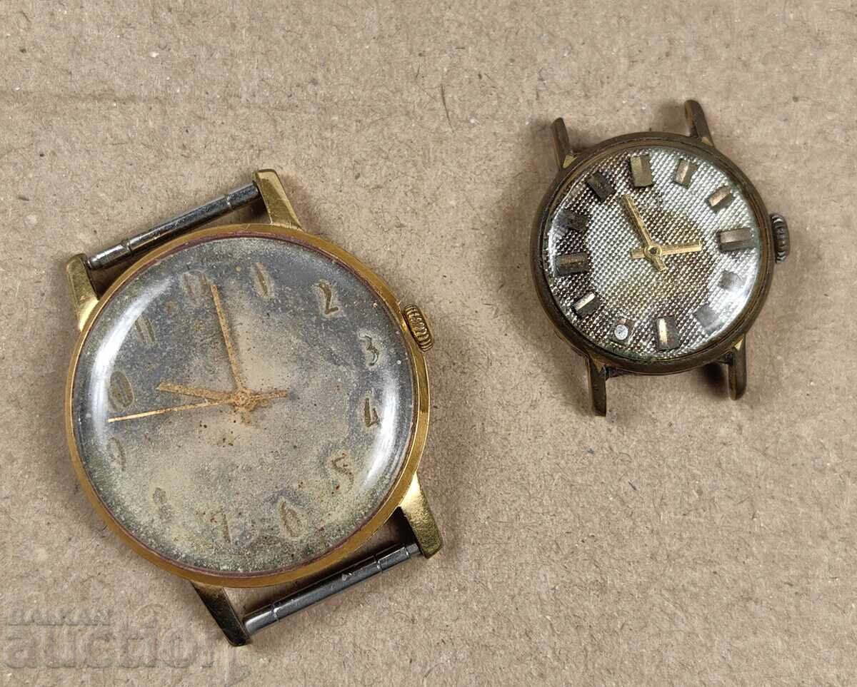 Auction LOT GOLD PLATED RUSSIAN WATCHES USSR GOLD PLATING Auction LOT GOLD PLATED RUSSIAN WATCHES USSR GOLD PLATING