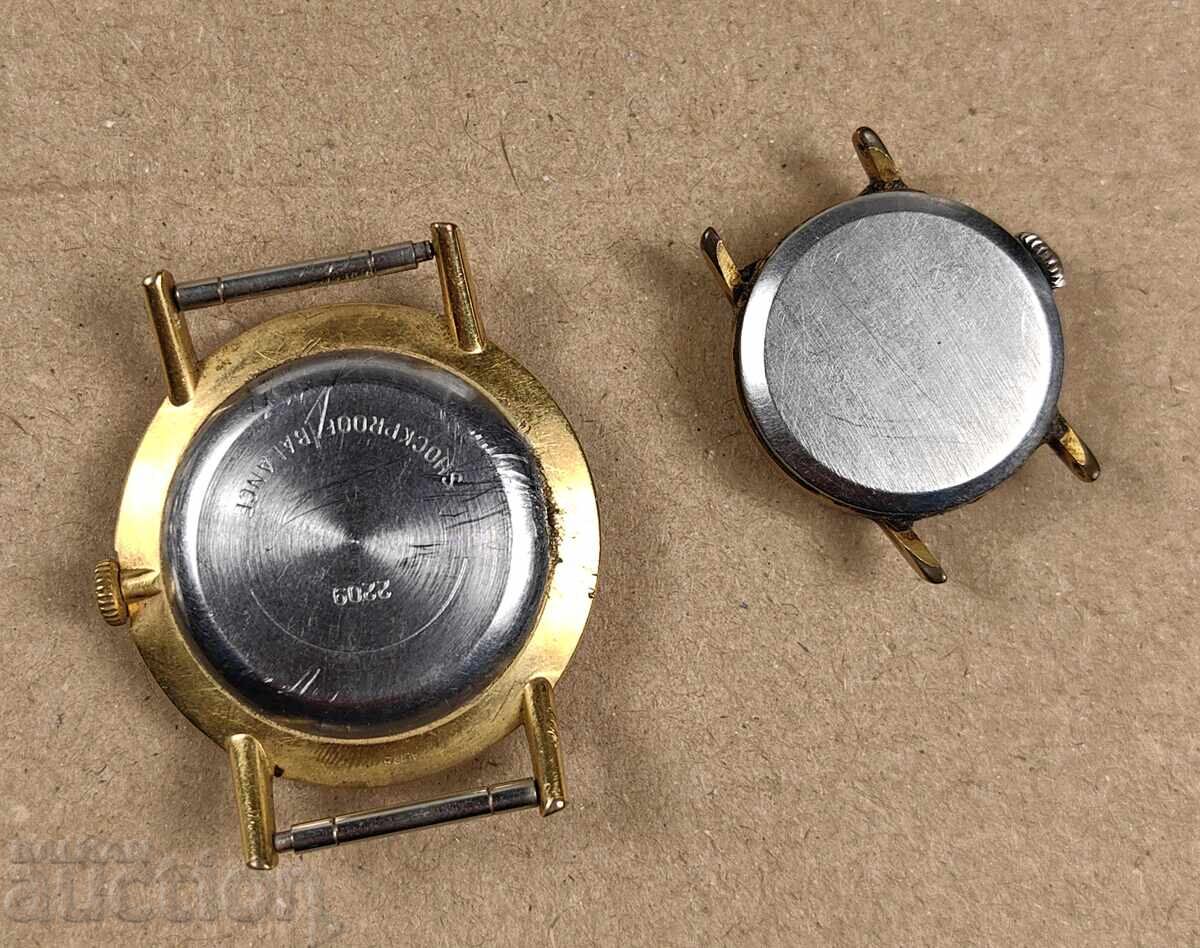 LOT GOLD PLATED RUSSIAN WATCHES USSR GOLD PLATING LOT GOLD PLATED RUSSIAN WATCHES USSR GOLD PLATING