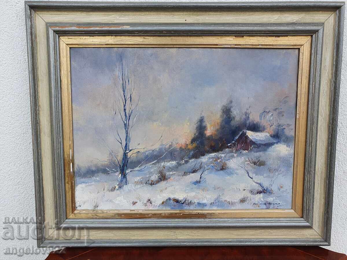 Original oil painting on canvas!!! with price 57.00 BGN | € 29.14