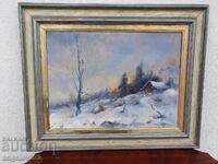 Pictura in ulei originala pe panza!!!