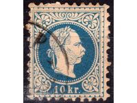 Austria - 1867 - Classic - Regular - Kaiser Franz Joseph, hallmark