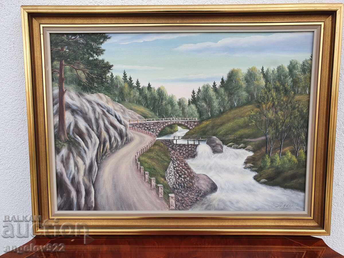 Πρωτότυπη ελαιογραφία σε καμβά!!! με τιμή 7.30 BGN | € 3.73