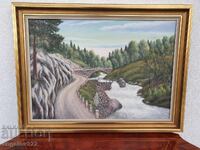 Pictura in ulei originala pe panza!!!