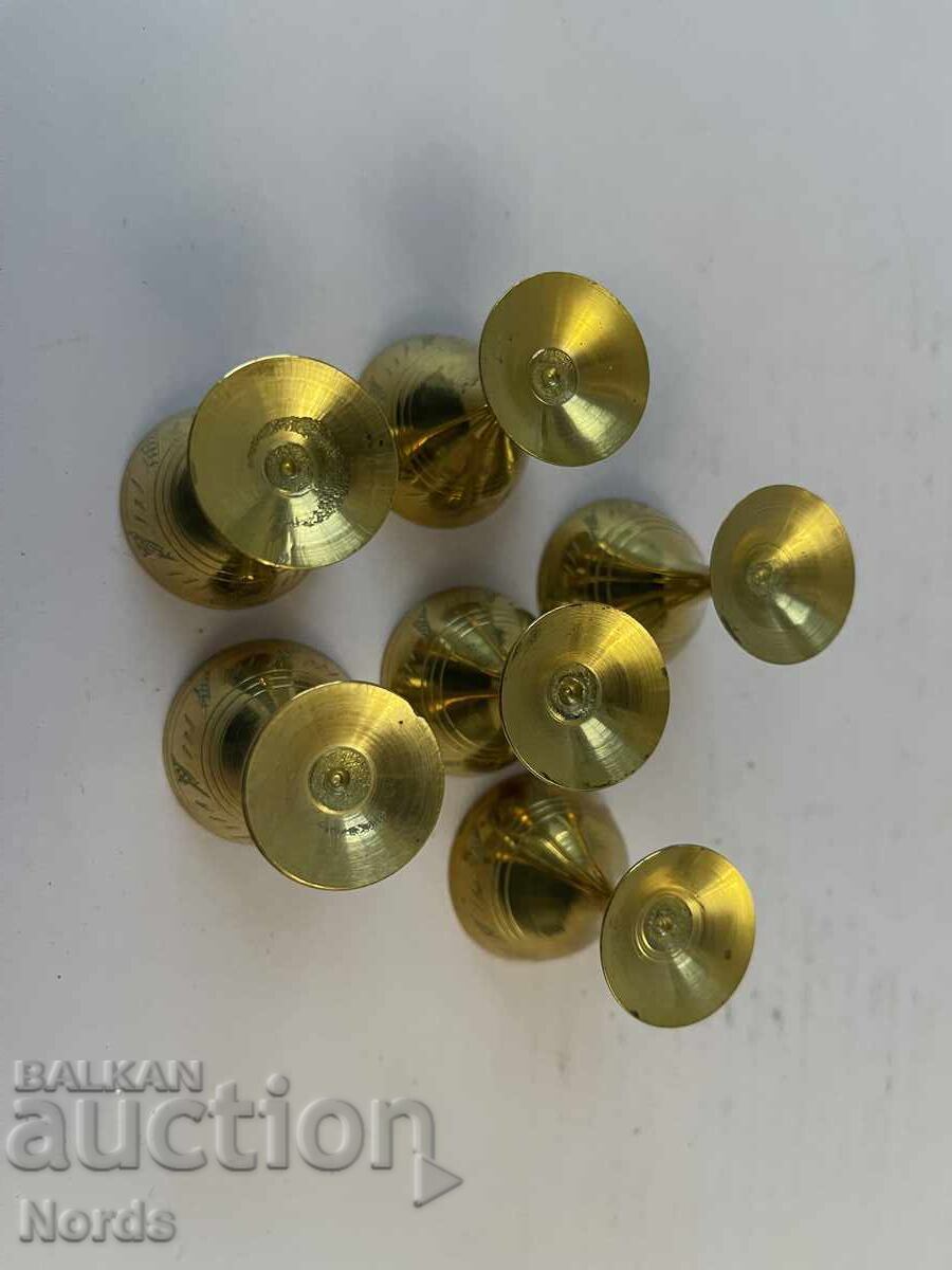 Σερβίς μπρούτζινων φλιτζανιών - 5 Σερβίς μπρούτζινων φλιτζανιών - 5