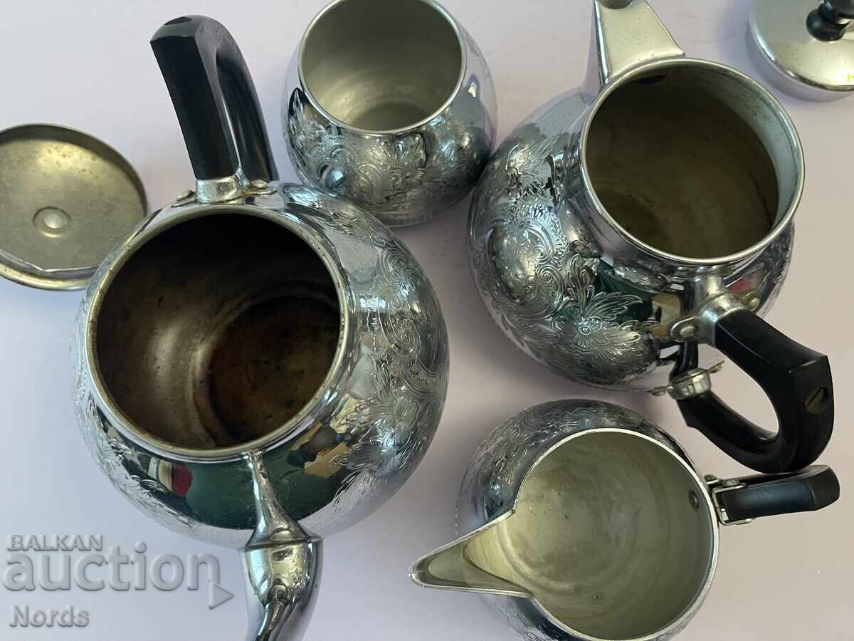 Μεταλλικό σετ τσαγιού και καφέ - 7