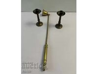 Ορειχάλκινα κηροπήγια