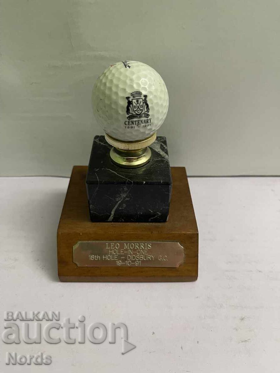 Τρόπαιο βραβείου γκολφ Τρόπαιο βραβείου γκολφ