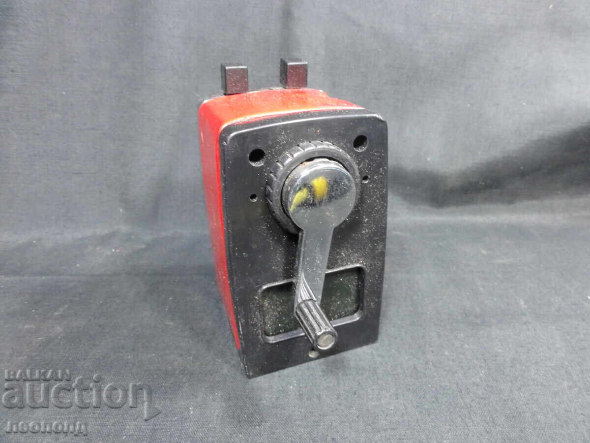 Old Retro Mechanical Pencil Sharpener - 5