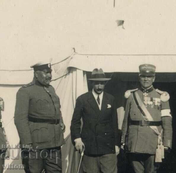 Auction  Tsar Boris in Plovdiv Earthquake 1928 4 Original Photos