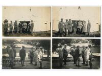 Tsar Boris in Plovdiv Earthquake 1928 4 Original Photos