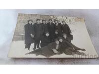 Fotografie Șumen, eleve iarna 1929