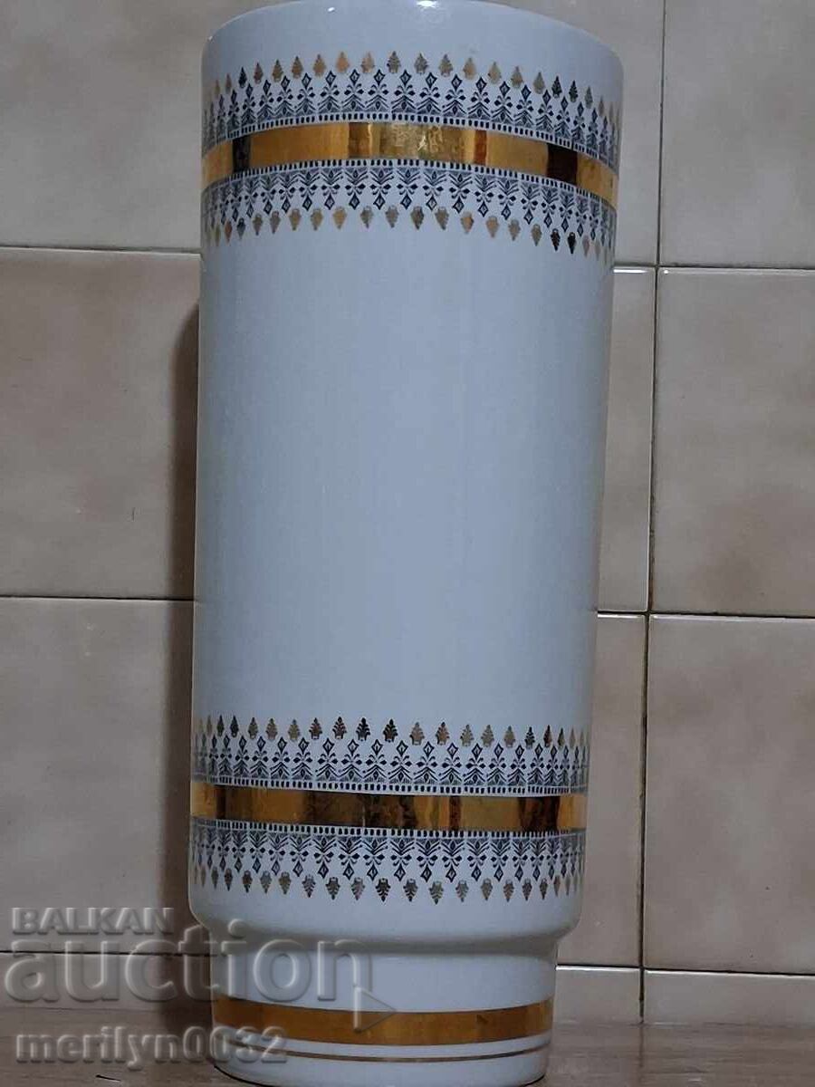 Livrarea Vază premiu porțelan "Alimentație Publică" BNA 1986, R.P.B