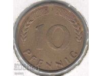 Germany - 10 Pfennig - 1950 J - KM# 108
