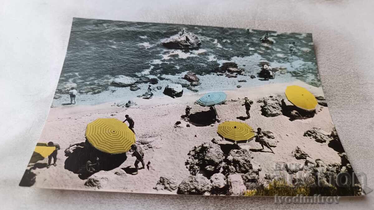 Postcard Friendship On the Beach 1960
