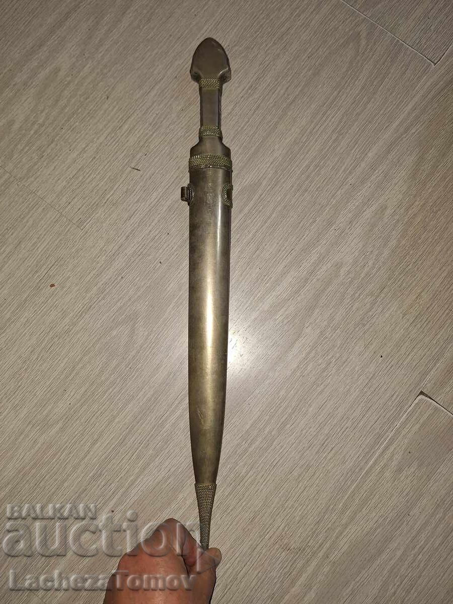 Кама острие СССР Кавказ кинжал кания отлично състояние с цена 255.00 лв. | € 130.38 Кама острие СССР Кавказ кинжал кания отлично състояние с цена 255.00 лв. | € 130.38