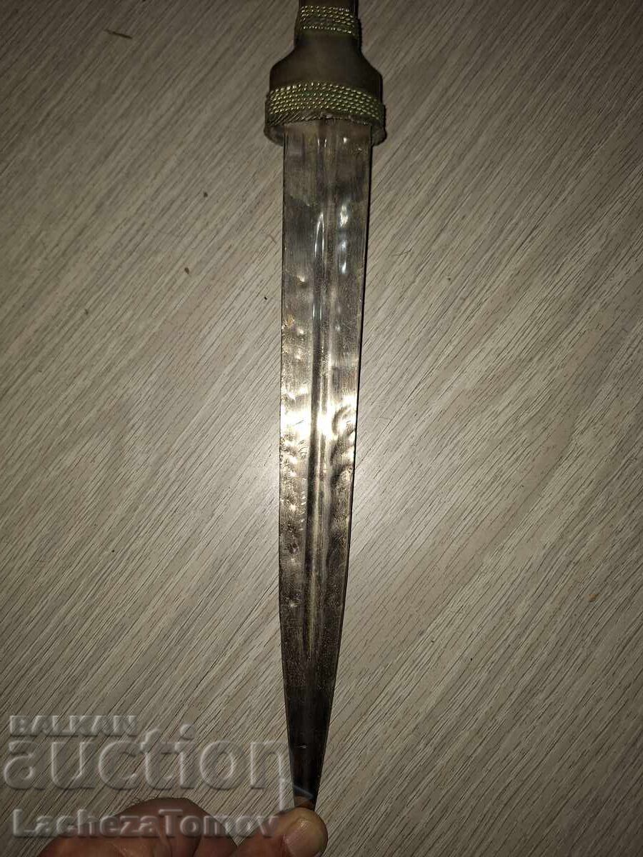 Кама острие СССР Кавказ кинжал кания отлично състояние - 7 Кама острие СССР Кавказ кинжал кания отлично състояние - 7