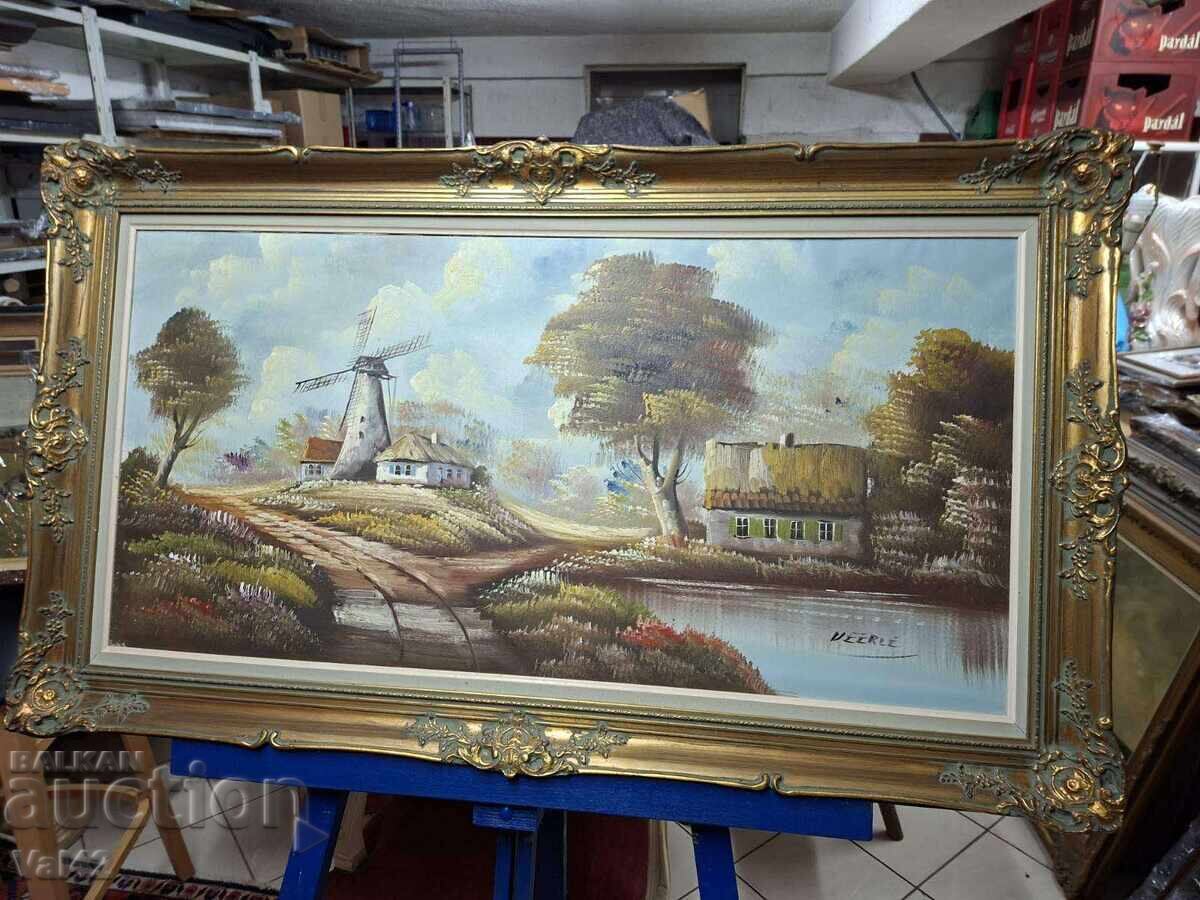 Δημοπρασία Πίνακας "Τοπίο με ανεμόμυλο" - ελαιογραφία, μπαρόκ Δημοπρασία Πίνακας "Τοπίο με ανεμόμυλο" - ελαιογραφία, μπαρόκ