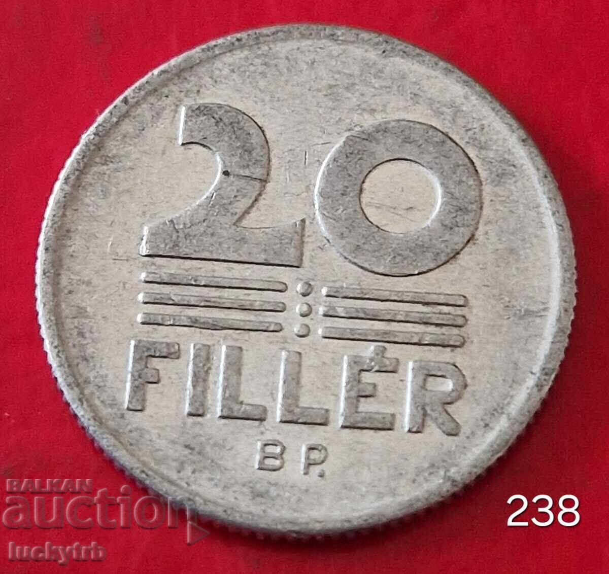 20 φίλερ 1987 - Ουγγαρία