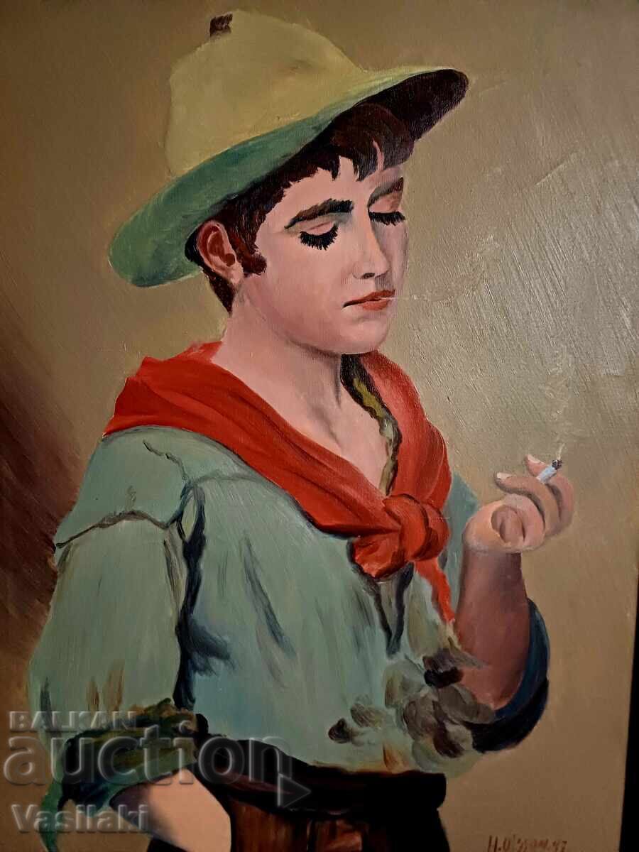 Delivery of Oil on canvas