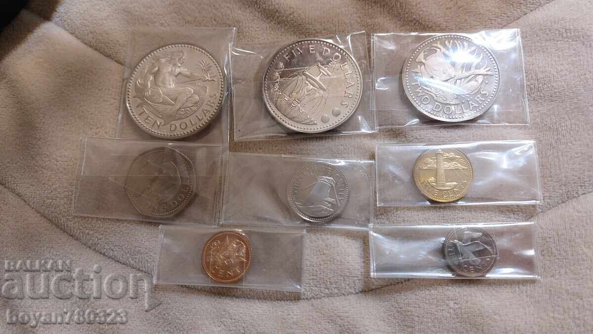 Барбадос Barbados proof set 1974 с цена € 81.81 | 160.01 лв.