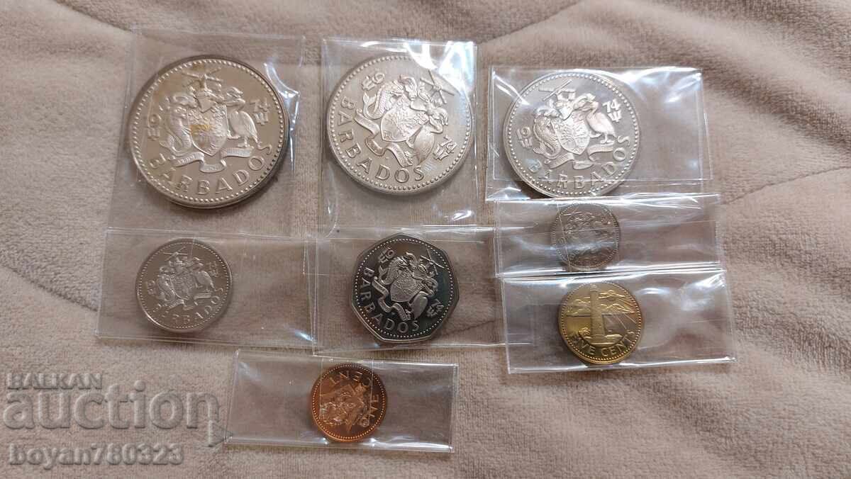 Барбадос Barbados proof set 1974