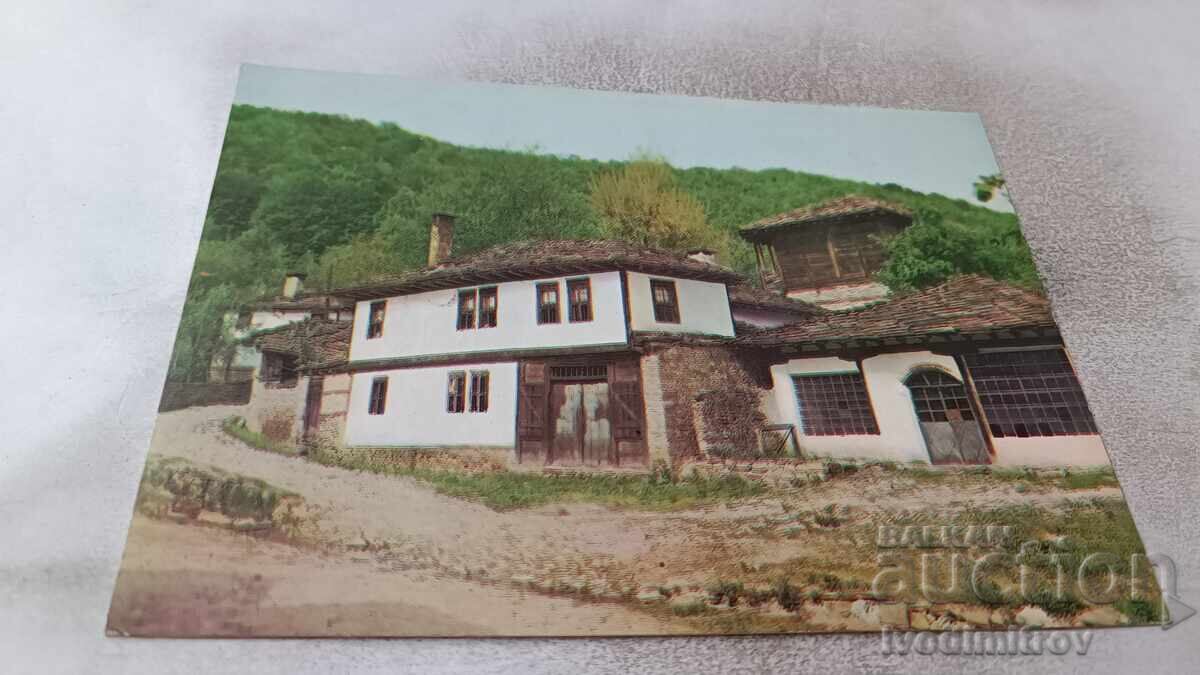 Carte poștală Bojenci Atelierul de fierărie