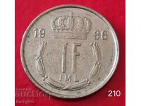 1 Franc 1986 - Luxembourg