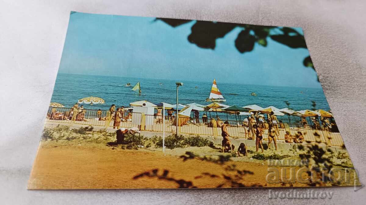 Carte poștală Nisipurile de Aur 1985