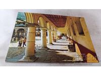 П К Рилският манастир Колонадата на северното крило 1988