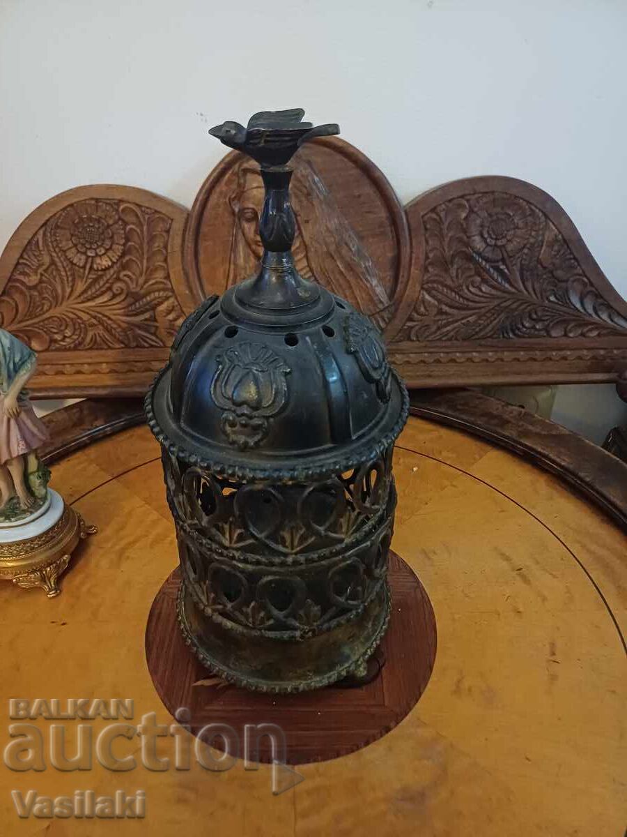 Delivery of Candle, priest