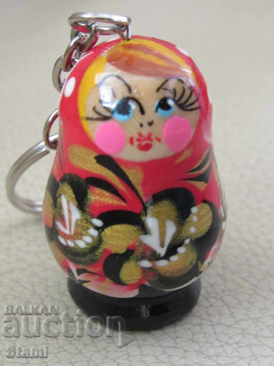 Ключодържател-матрьошка от Русия с цена 5.00 лв. | € 2.56