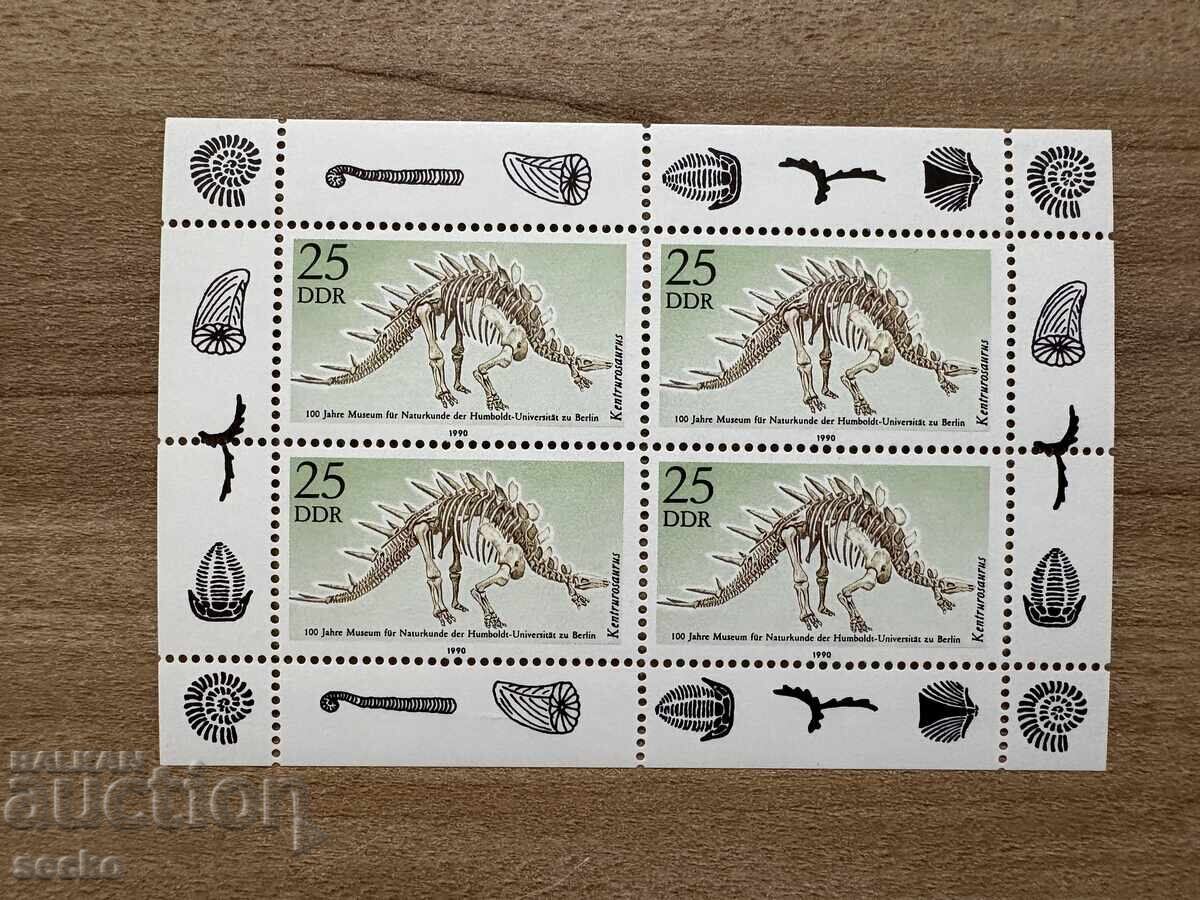 RDG - 100 g. Muzeul de Științe Naturale (1990) MNH