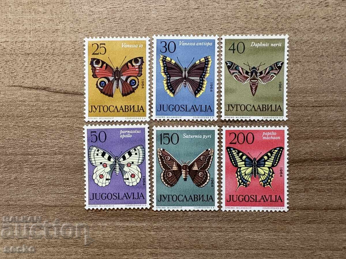 Iugoslavia - Fluturi (1964) MNH Iugoslavia - Fluturi (1964) MNH