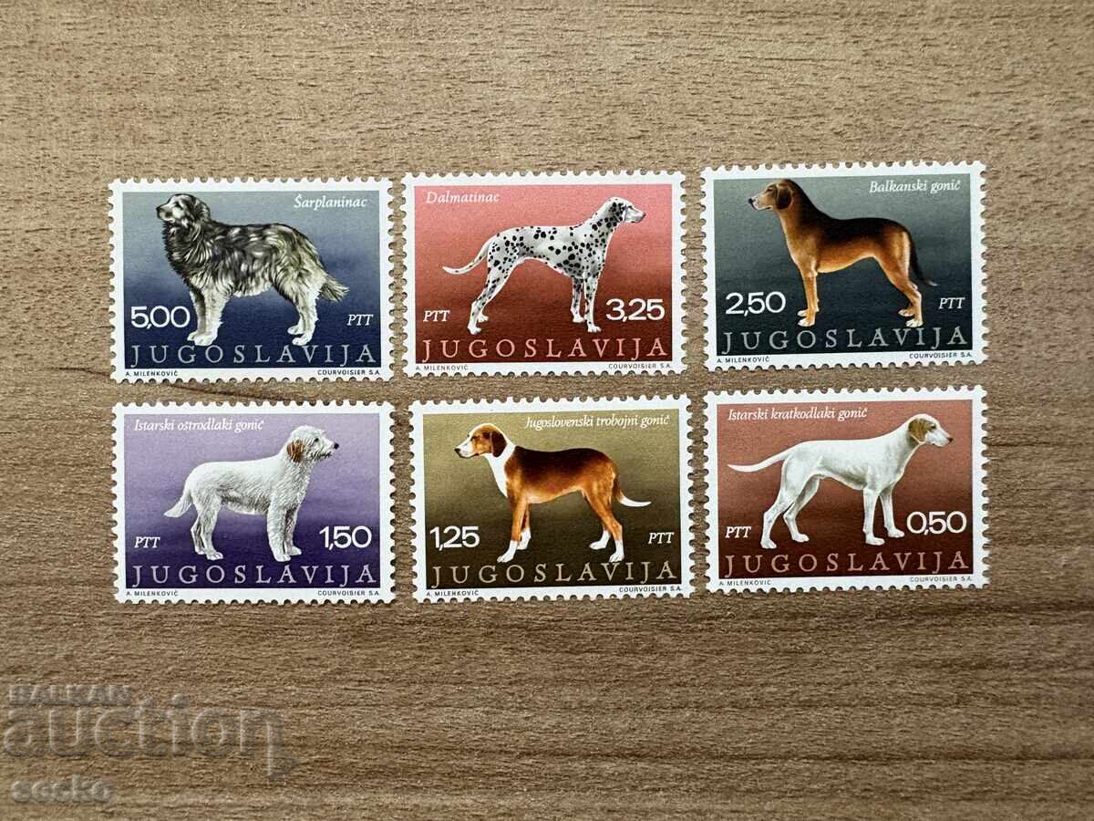 Югославия - Породи кучета (1970) MNH