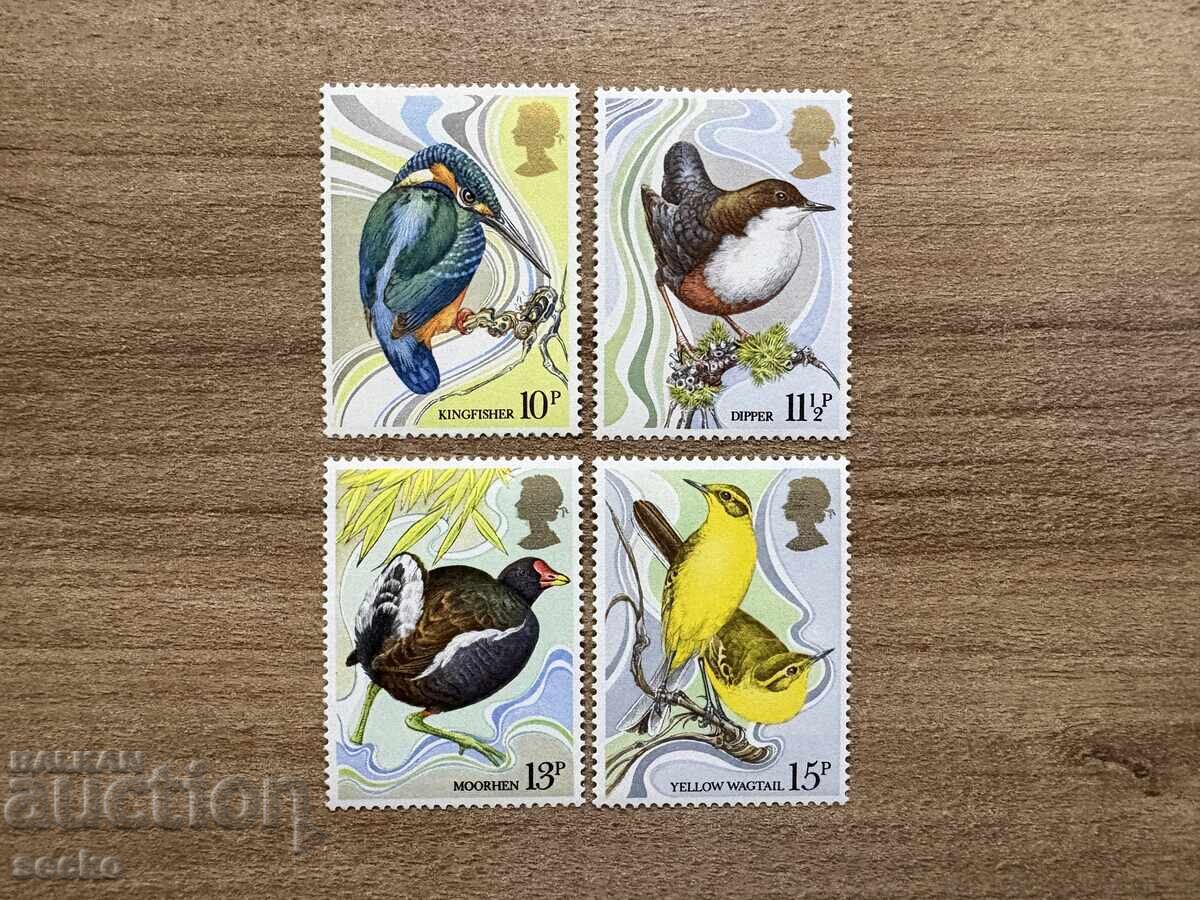 Marea Britanie - 100 g. Protecția Păsărilor (1980) MNH