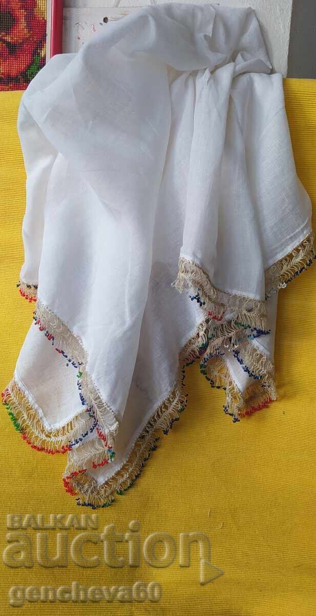 Autentică batic cu mărgele pentru costum popular și altceva - 7