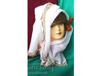 Authentic headscarf with beads for traditional costume and other uses