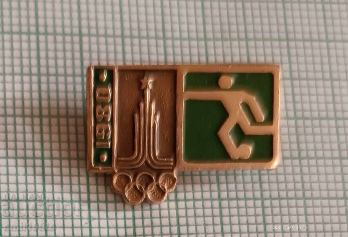 Значка- Олимпиада Москва 1980  Спортна стрелба